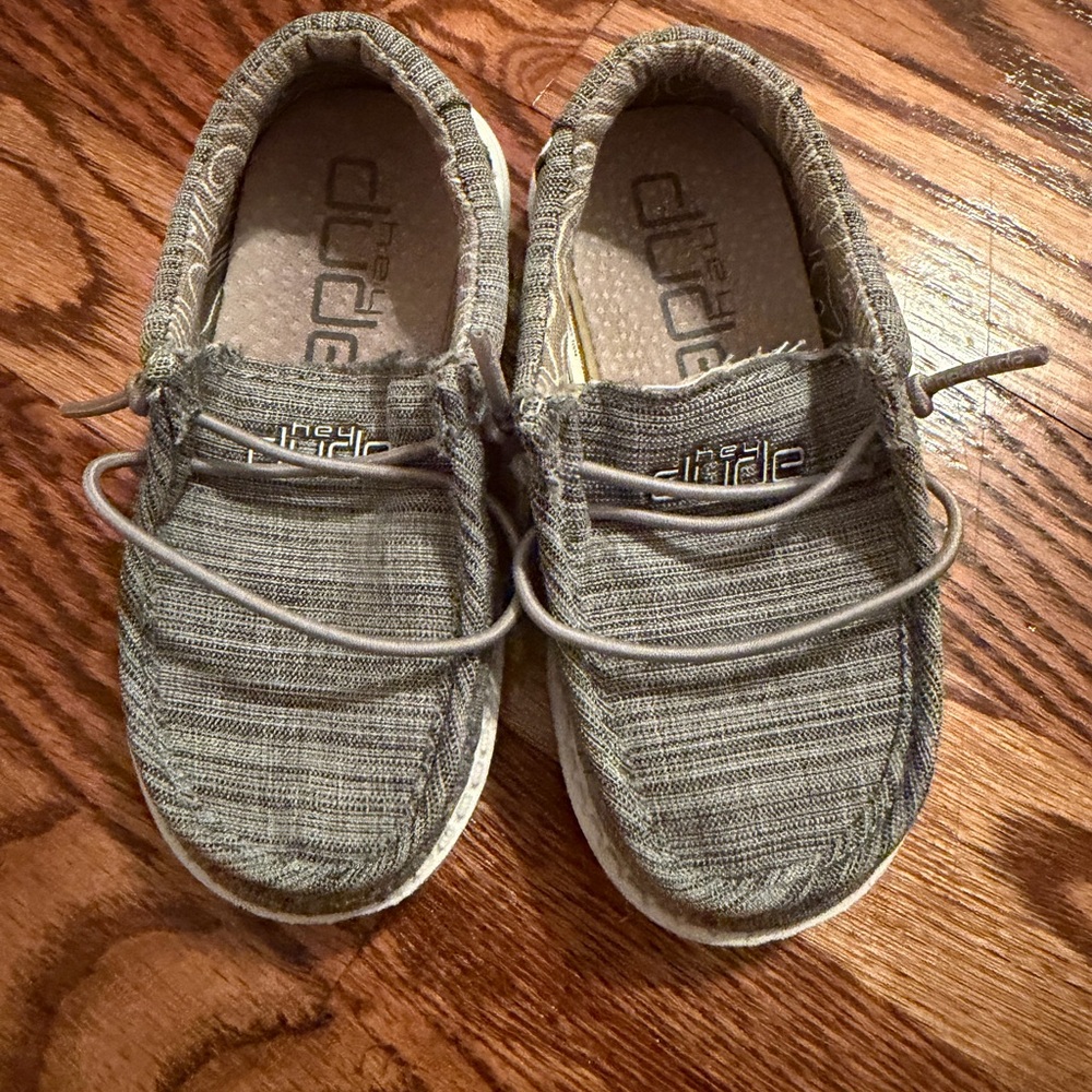Hey Dude Kids Moccasins in Gray